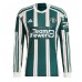 Manchester United Bruno Fernandes #8 Koszulka Wyjazdowych 2023-24 Długi Rękaw